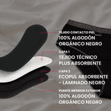 Calça Menstrual Young Plus nenes preadolescents
