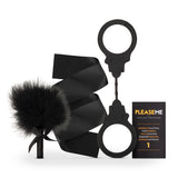 kit de joguines: Succiona'm, Bondage'm o Anal-me.