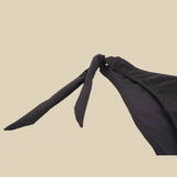 Bikini menstrual llaços negre